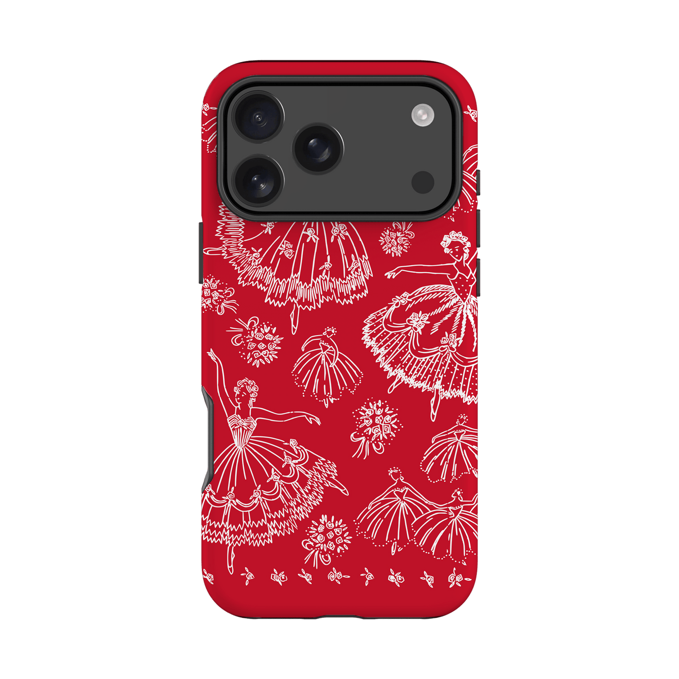 pirouette tough iPhone case - In Print We Trust