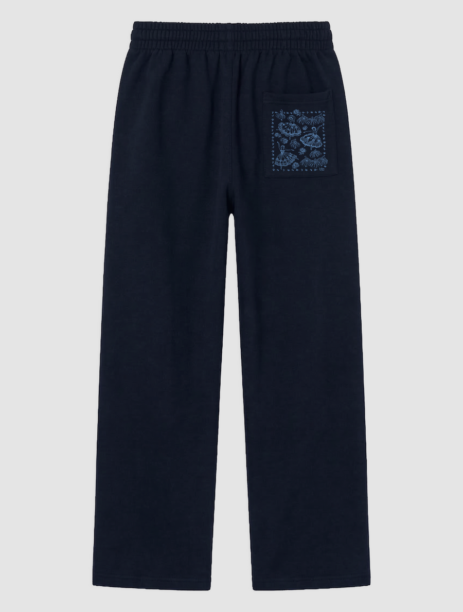 pirouette navy sweatpants