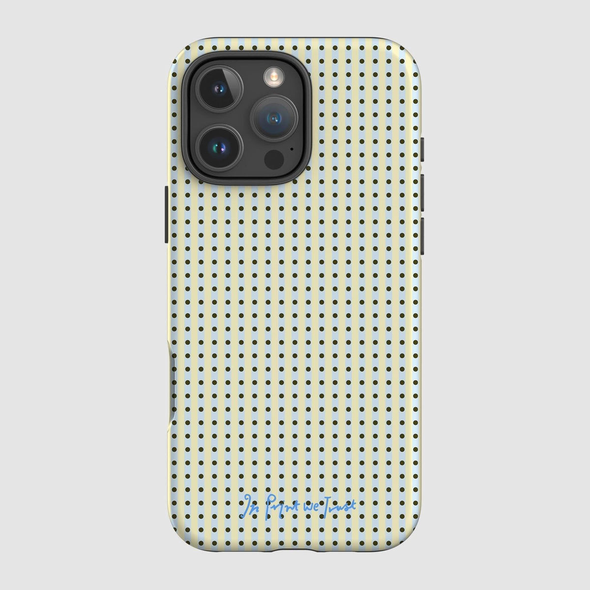 pistachio tough iPhone case - In Print We Trust