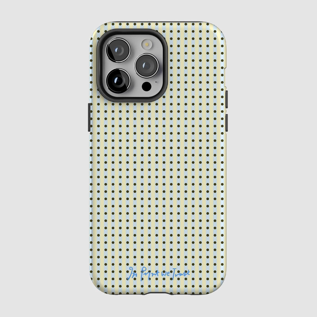 pistachio tough iPhone case - In Print We Trust