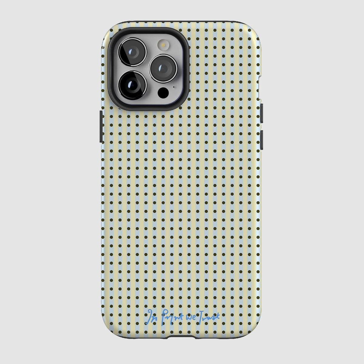 pistachio tough iPhone case - In Print We Trust