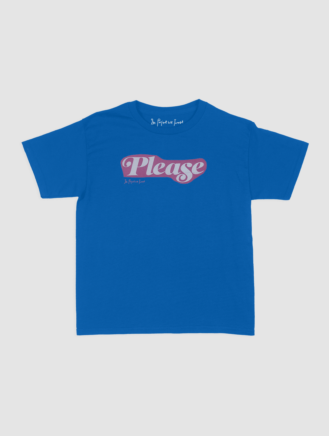 please baby tee - In Print We Trust