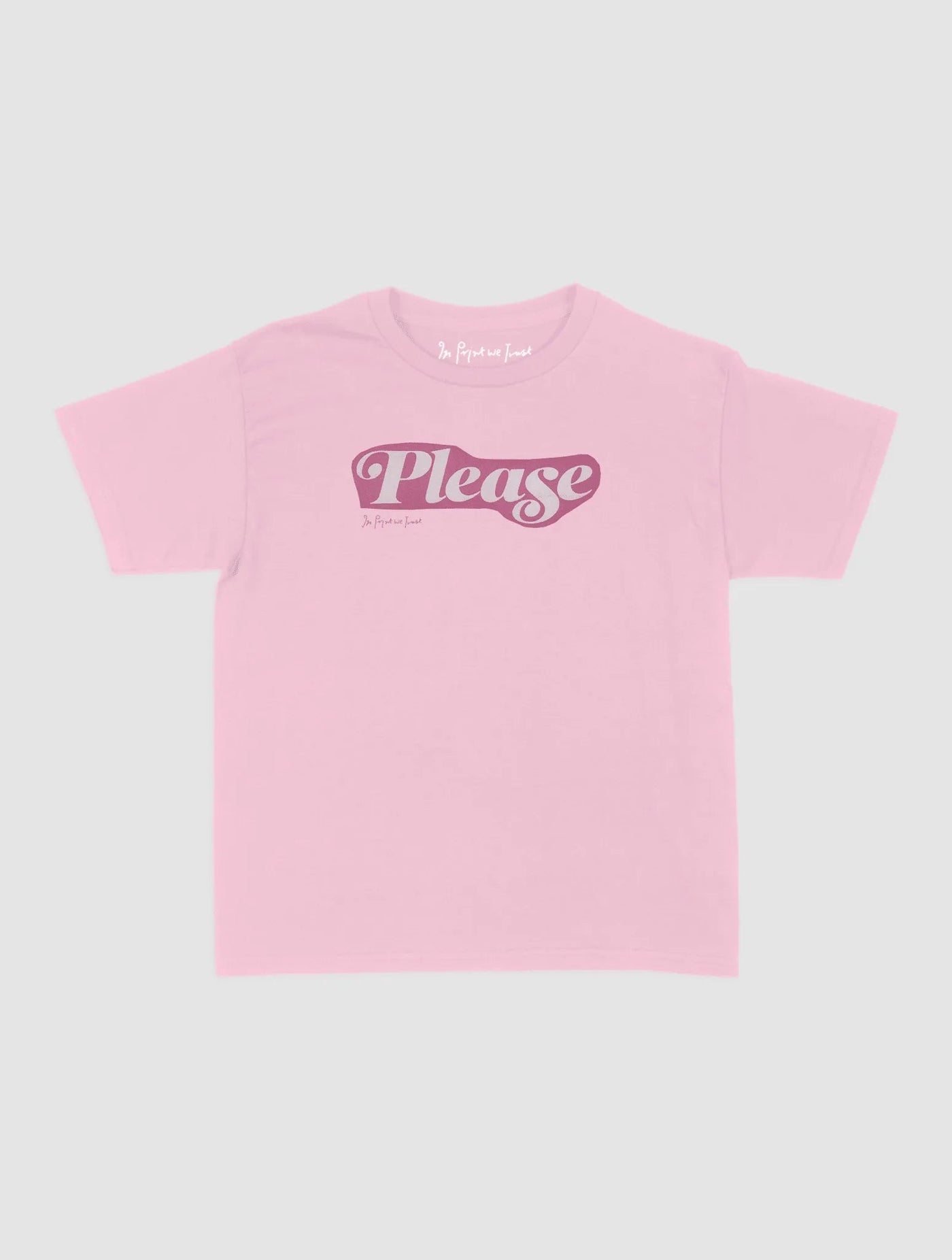 please baby tee - In Print We Trust