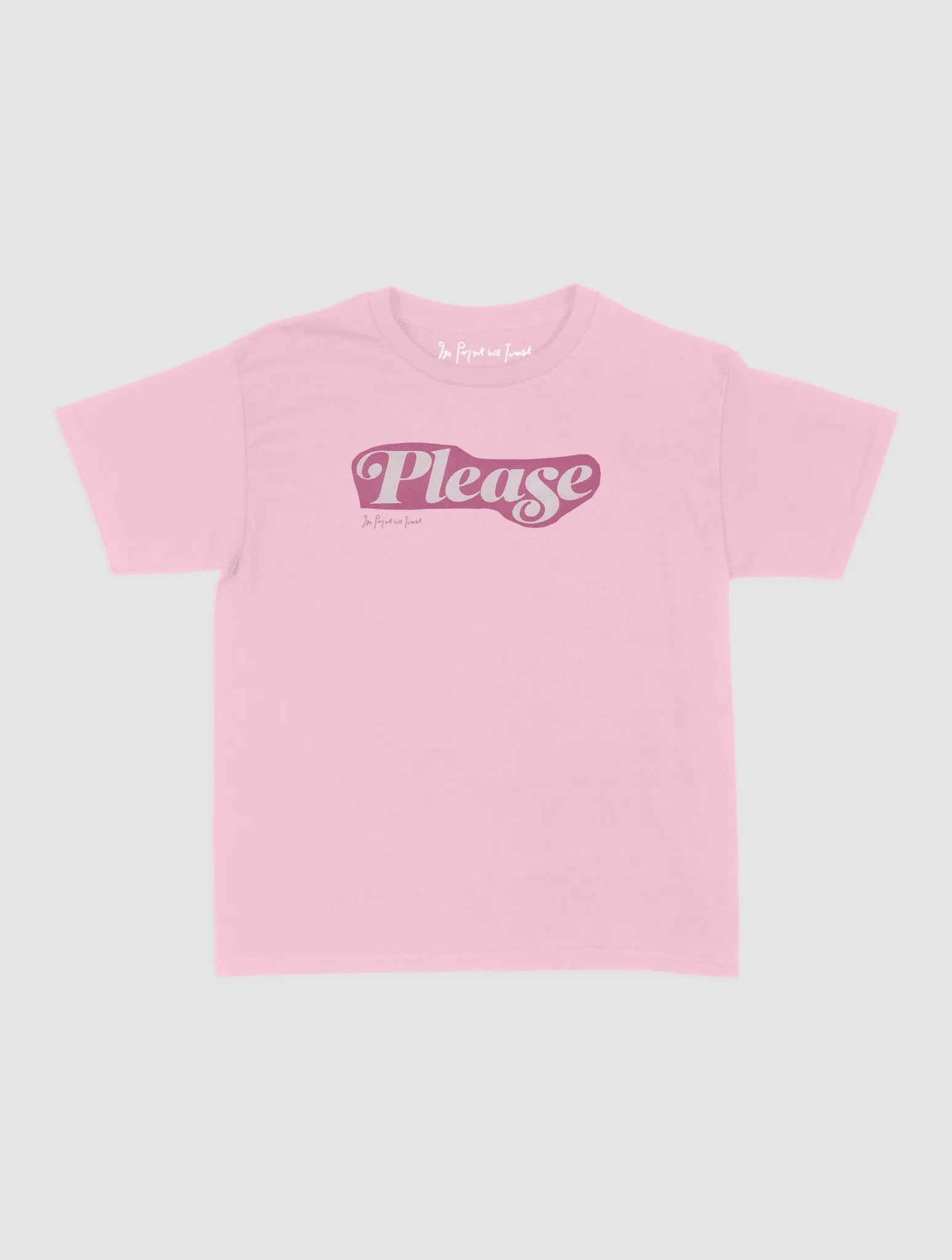 please baby tee - In Print We Trust