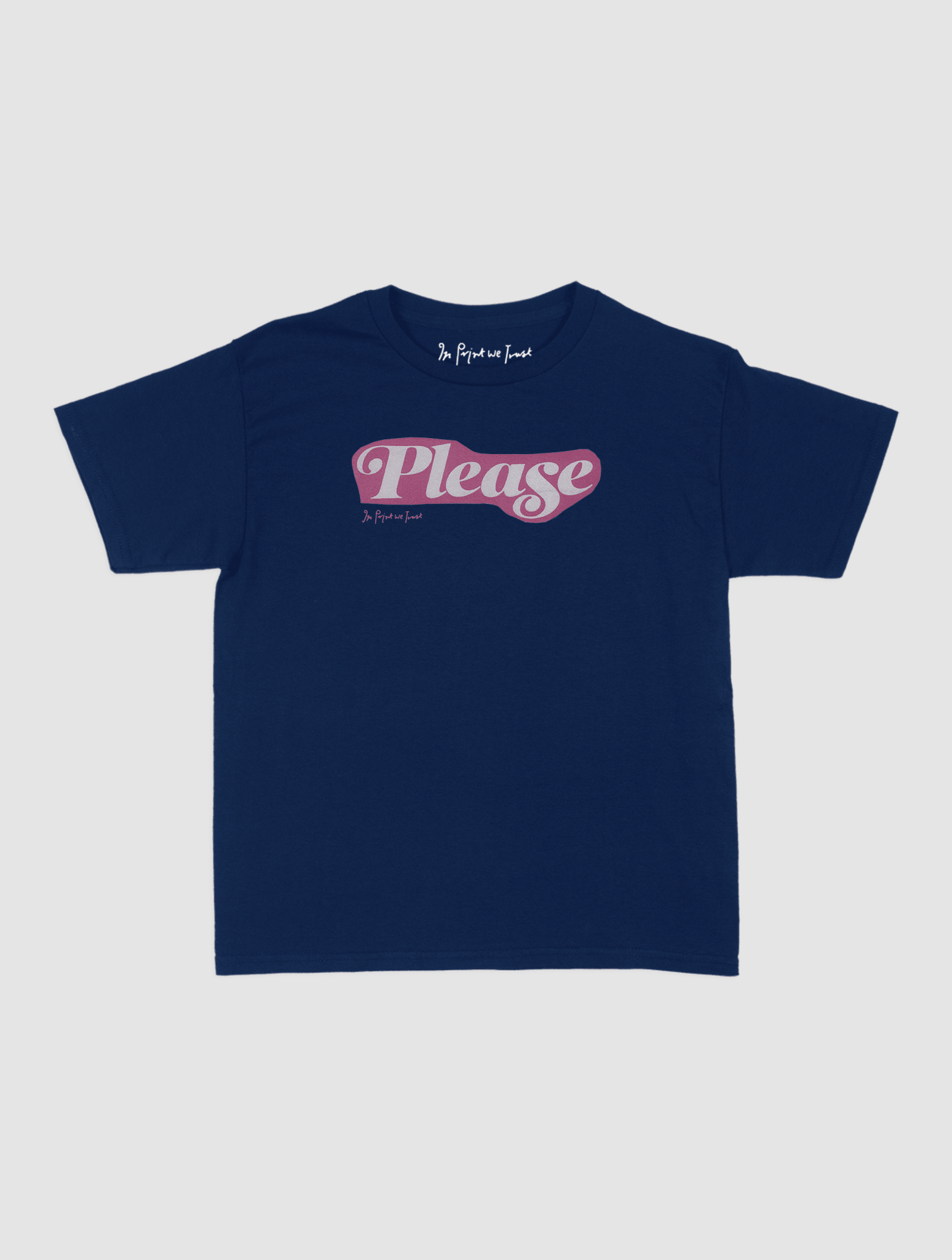please baby tee - In Print We Trust