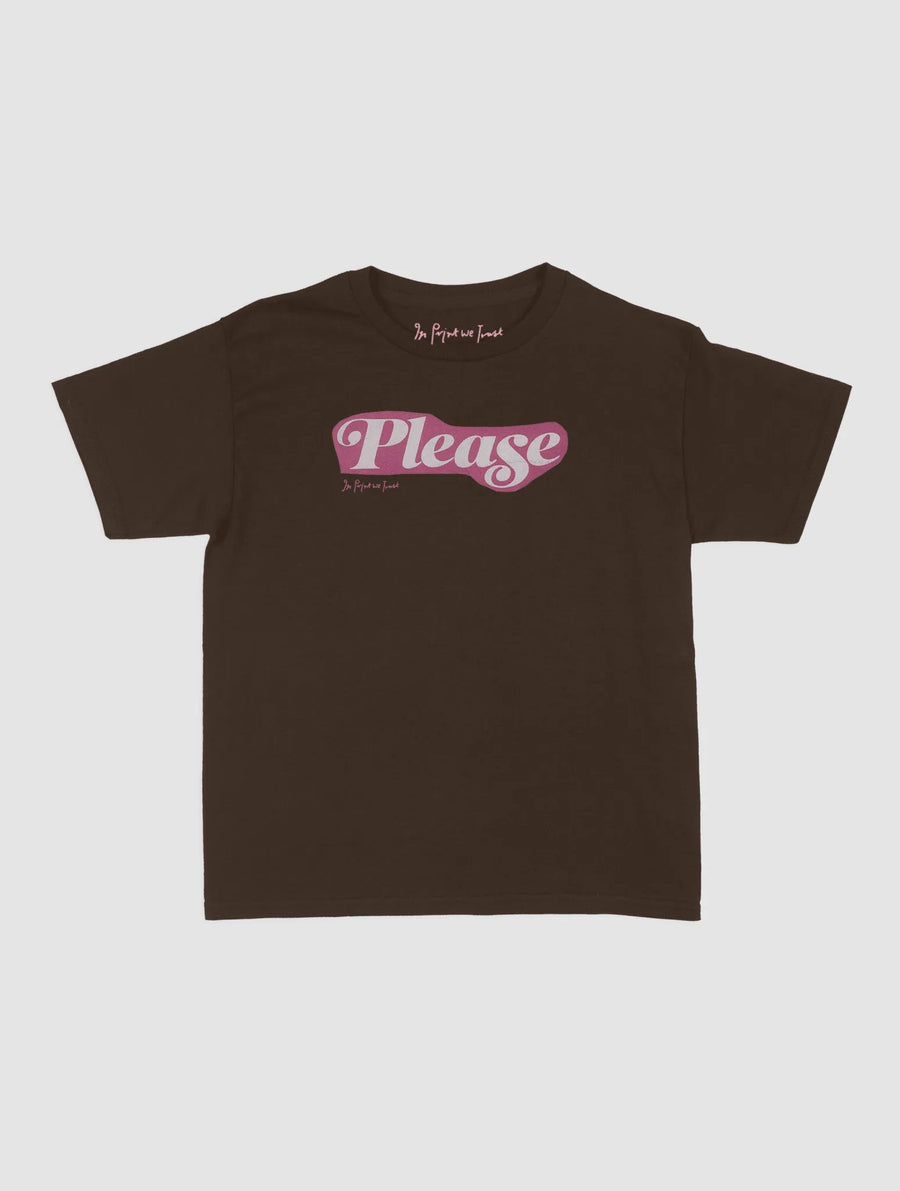please baby tee - In Print We Trust