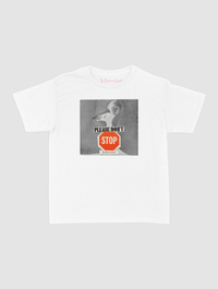 please don't stop baby tee - In Print We Trust