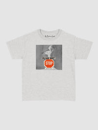 please don't stop baby tee - In Print We Trust