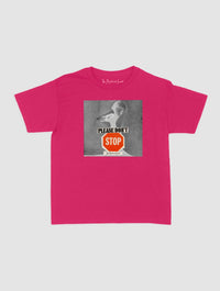 please don't stop baby tee - In Print We Trust
