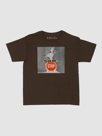 please don't stop baby tee - In Print We Trust