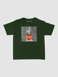 please don't stop baby tee - In Print We Trust