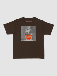 please don't stop baby tee - In Print We Trust