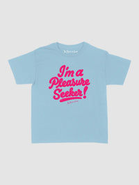 pleasure seeker baby tee