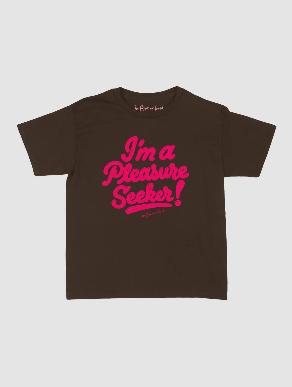pleasure seeker baby tee