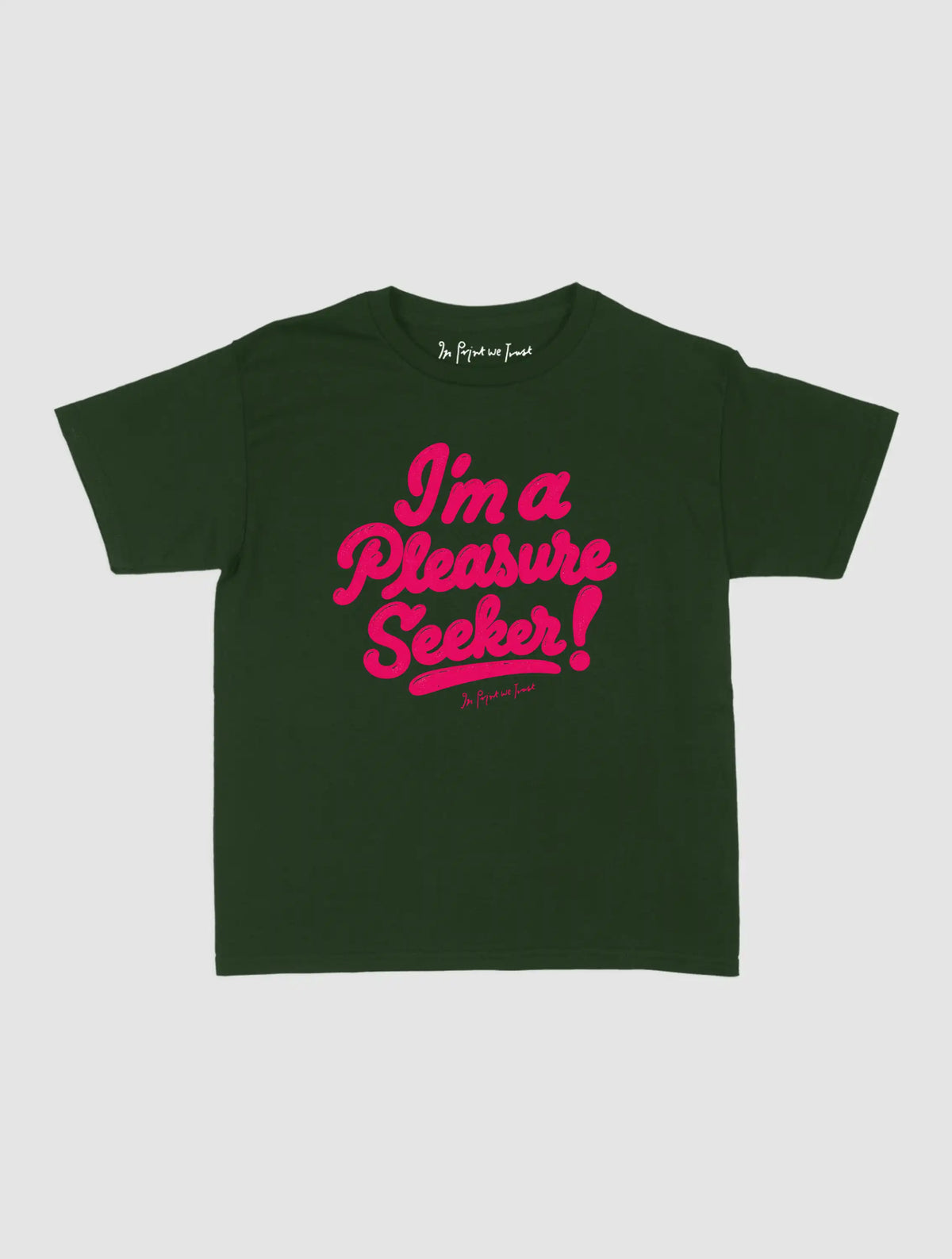 pleasure seeker baby tee