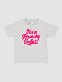 pleasure seeker baby tee