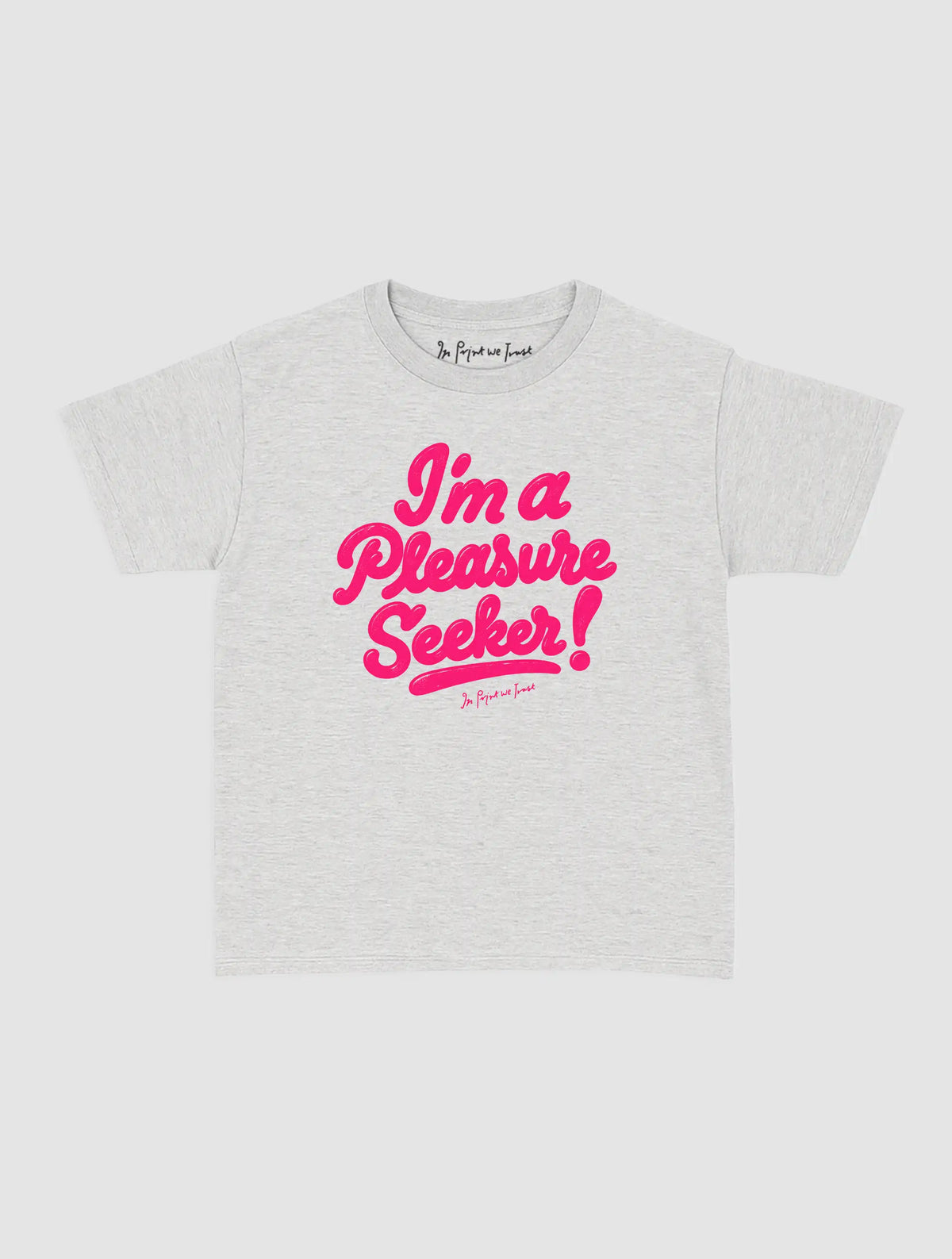 pleasure seeker baby tee
