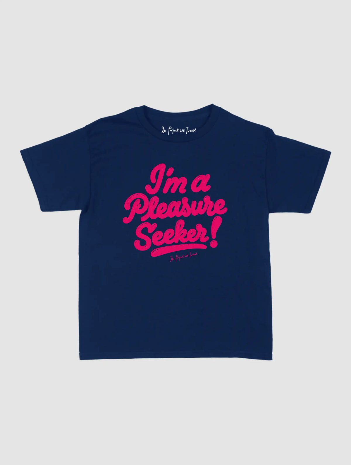 pleasure seeker baby tee