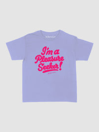 pleasure seeker baby tee
