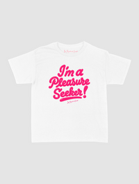 pleasure seeker baby tee