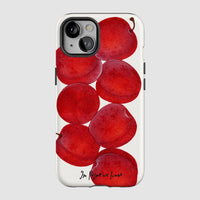 plum tough iPhone case - In Print We Trust
