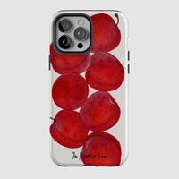 plum tough iPhone case - In Print We Trust