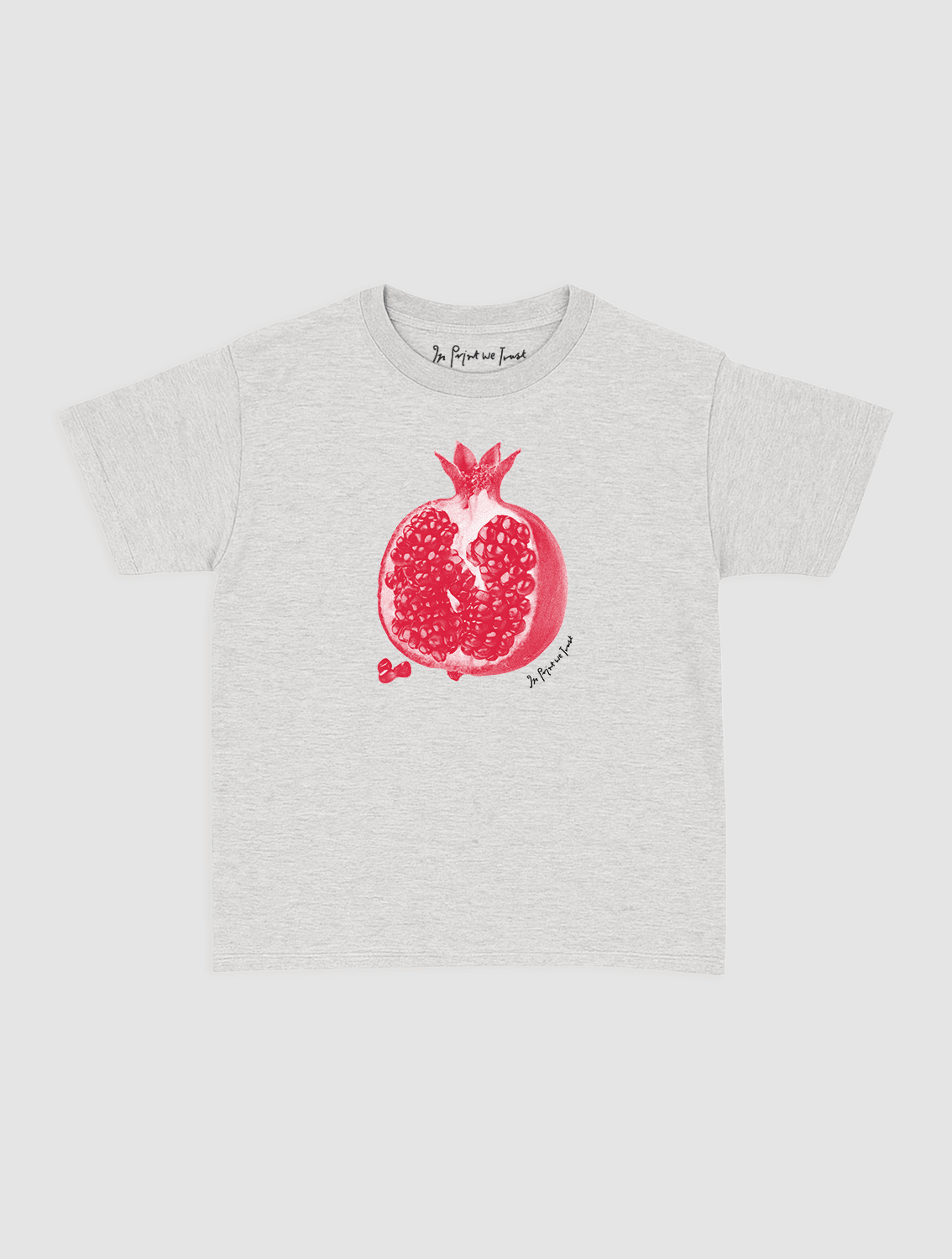 pomegranate baby tee - In Print We Trust