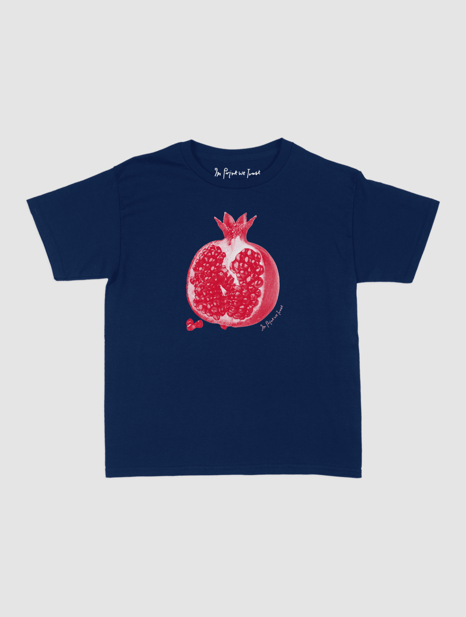 pomegranate baby tee - In Print We Trust
