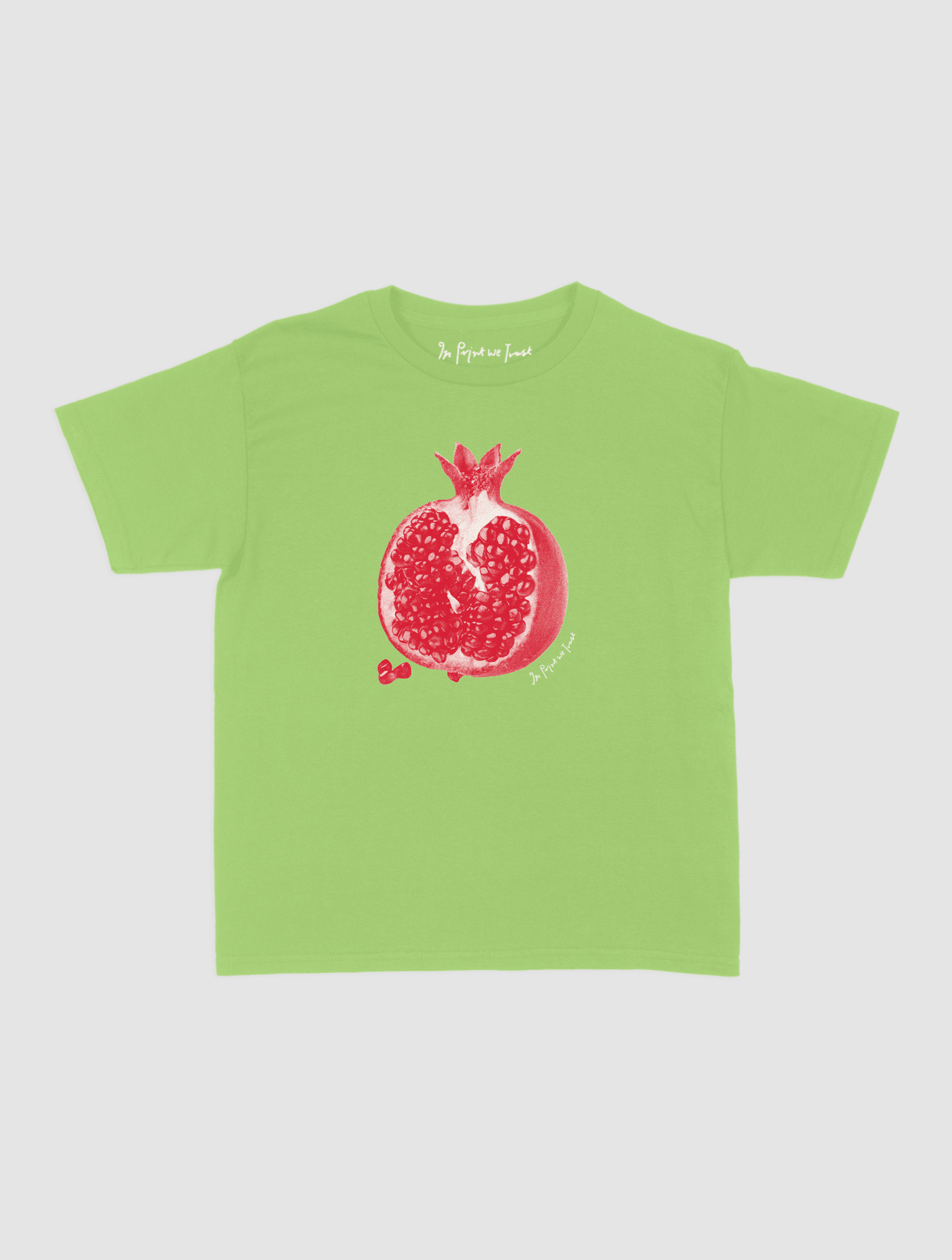pomegranate baby tee - In Print We Trust