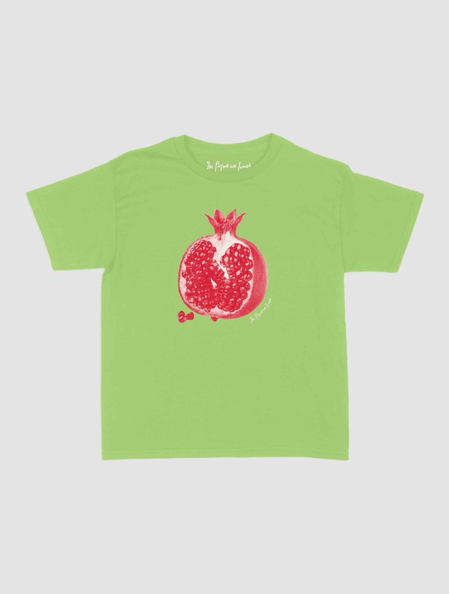 pomegranate baby tee - In Print We Trust