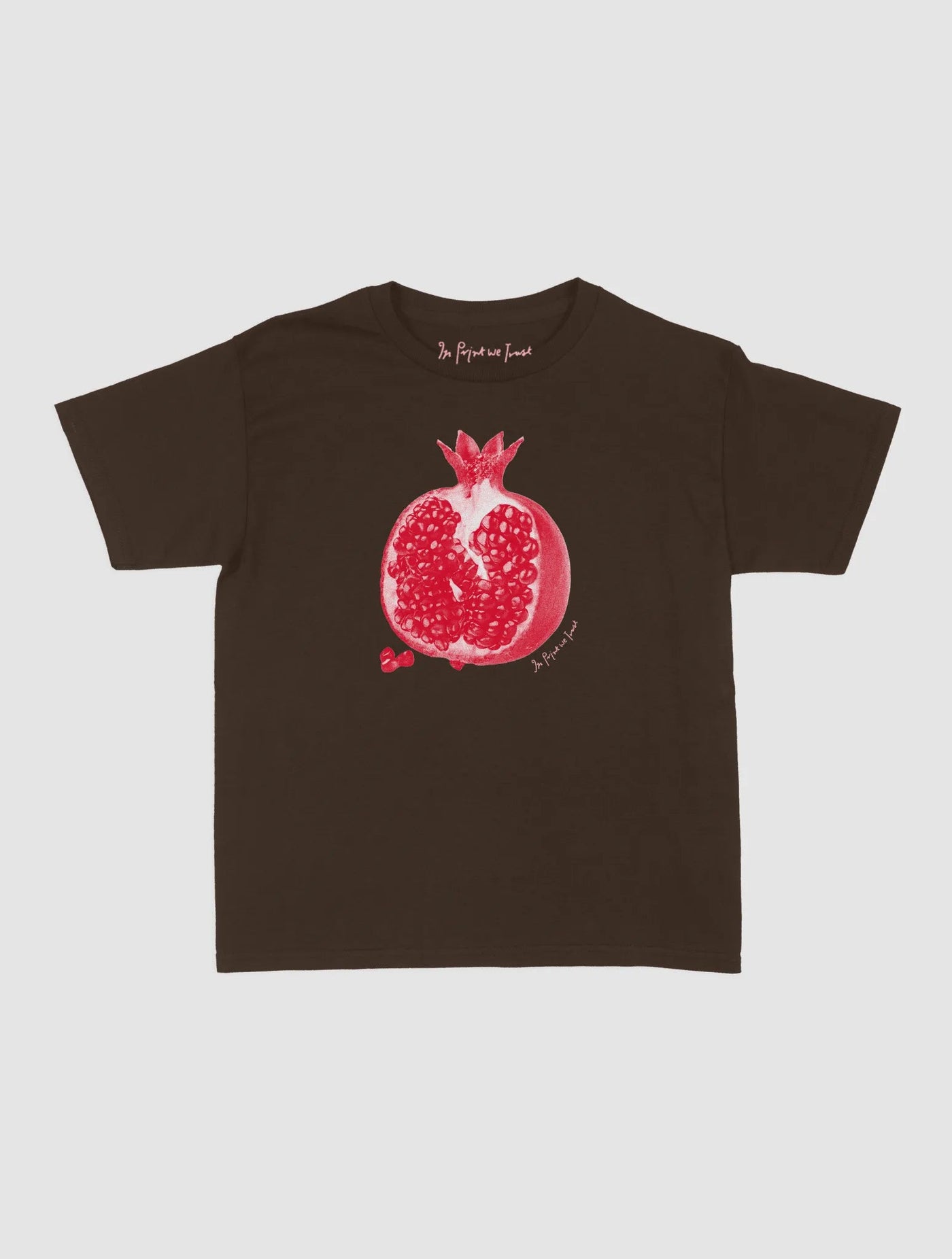pomegranate baby tee - In Print We Trust