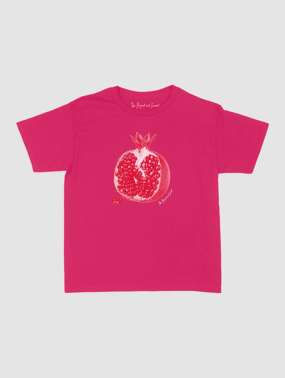 pomegranate baby tee - In Print We Trust