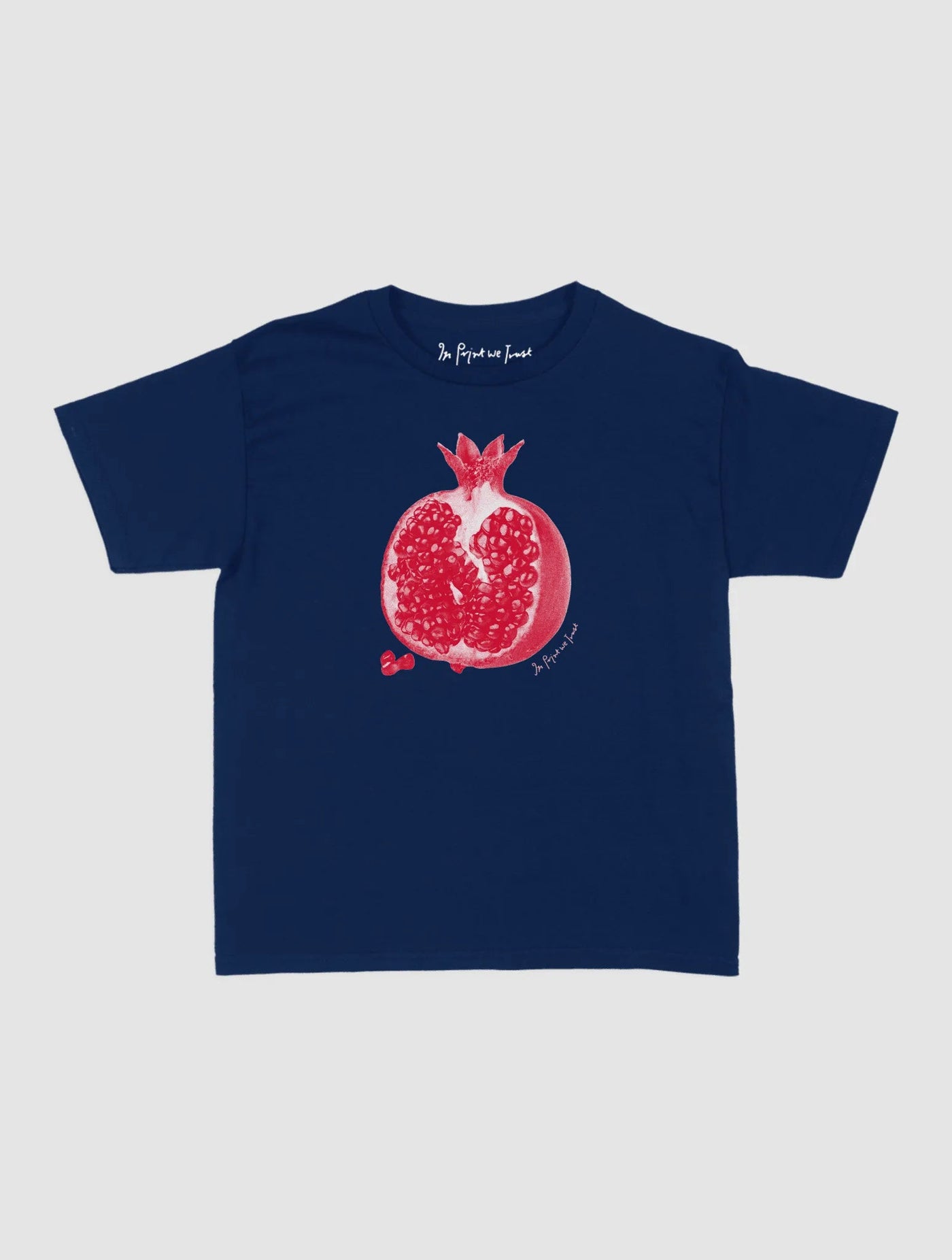 pomegranate baby tee - In Print We Trust