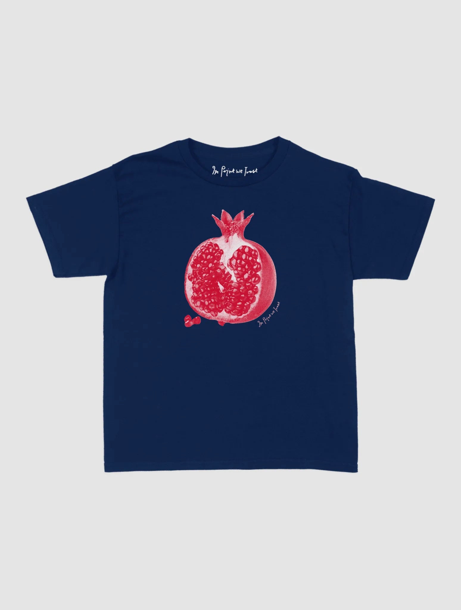 pomegranate baby tee - In Print We Trust