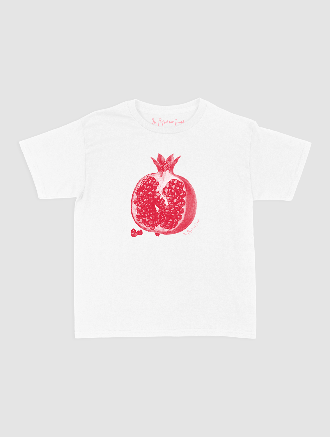 pomegranate baby tee - In Print We Trust