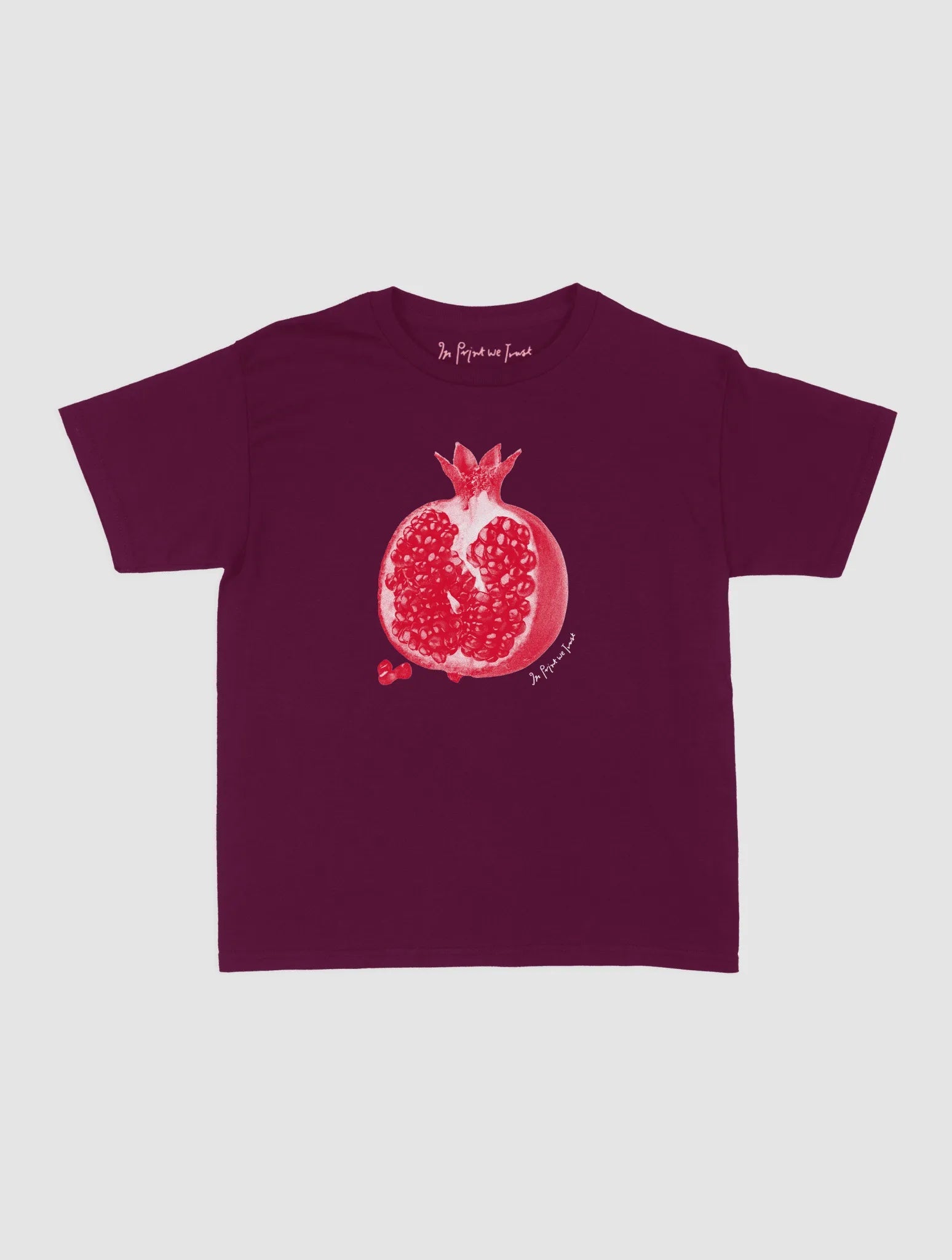 pomegranate baby tee - In Print We Trust