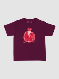 pomegranate baby tee - In Print We Trust