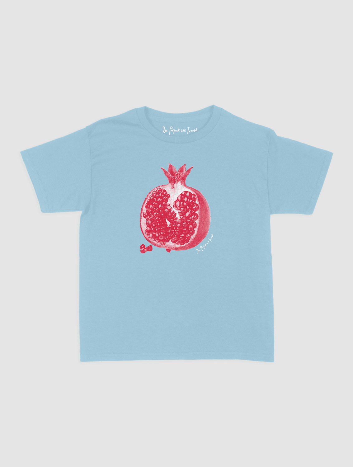 pomegranate baby tee - In Print We Trust