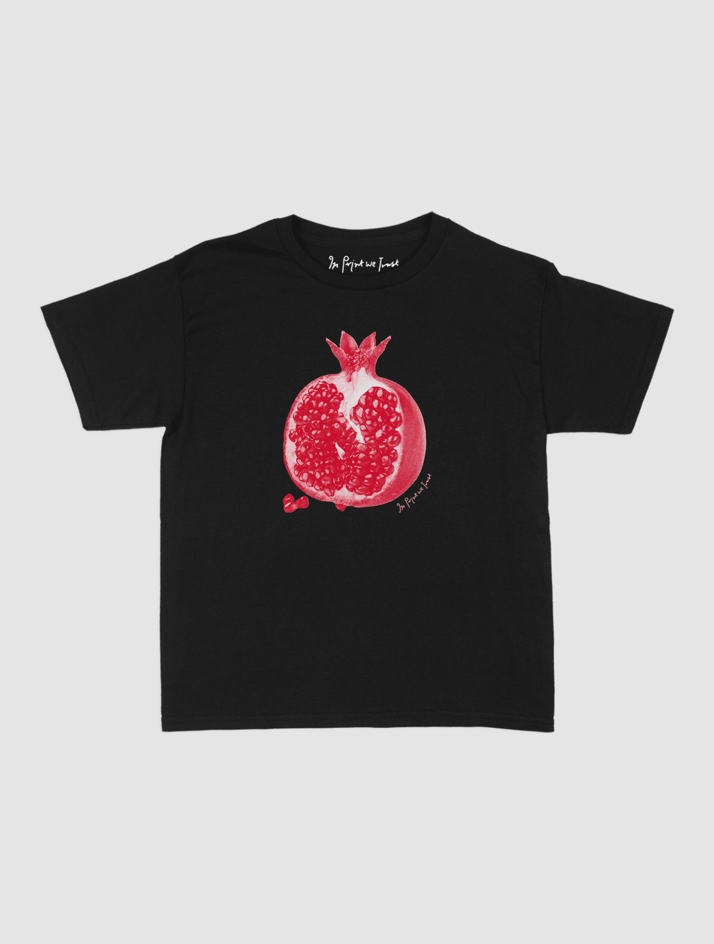 pomegranate baby tee - In Print We Trust
