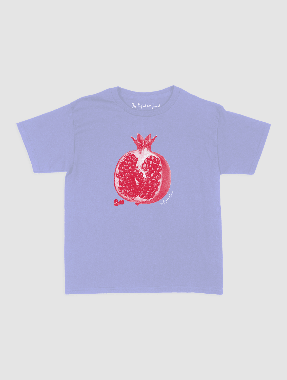 pomegranate baby tee - In Print We Trust