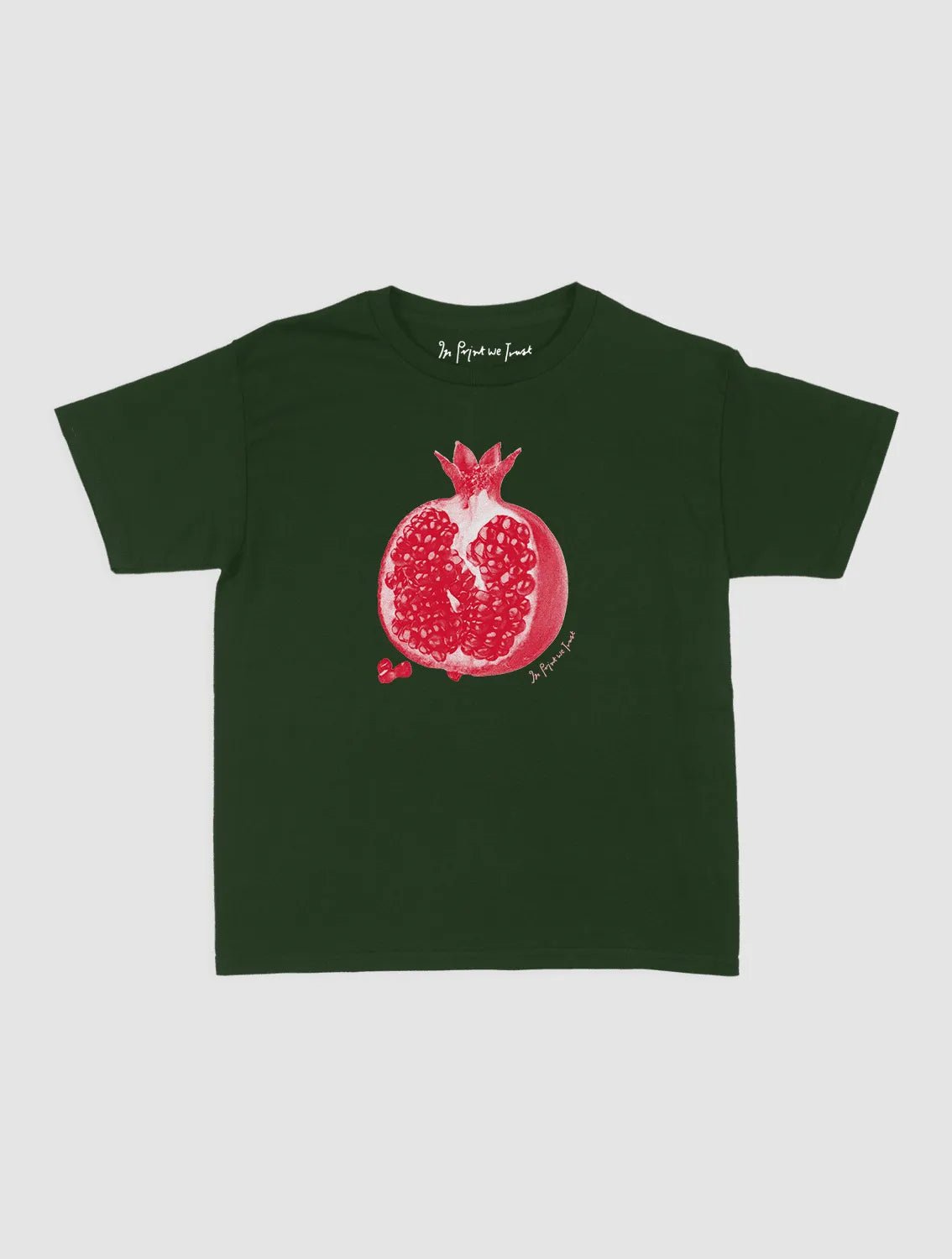 pomegranate baby tee - In Print We Trust