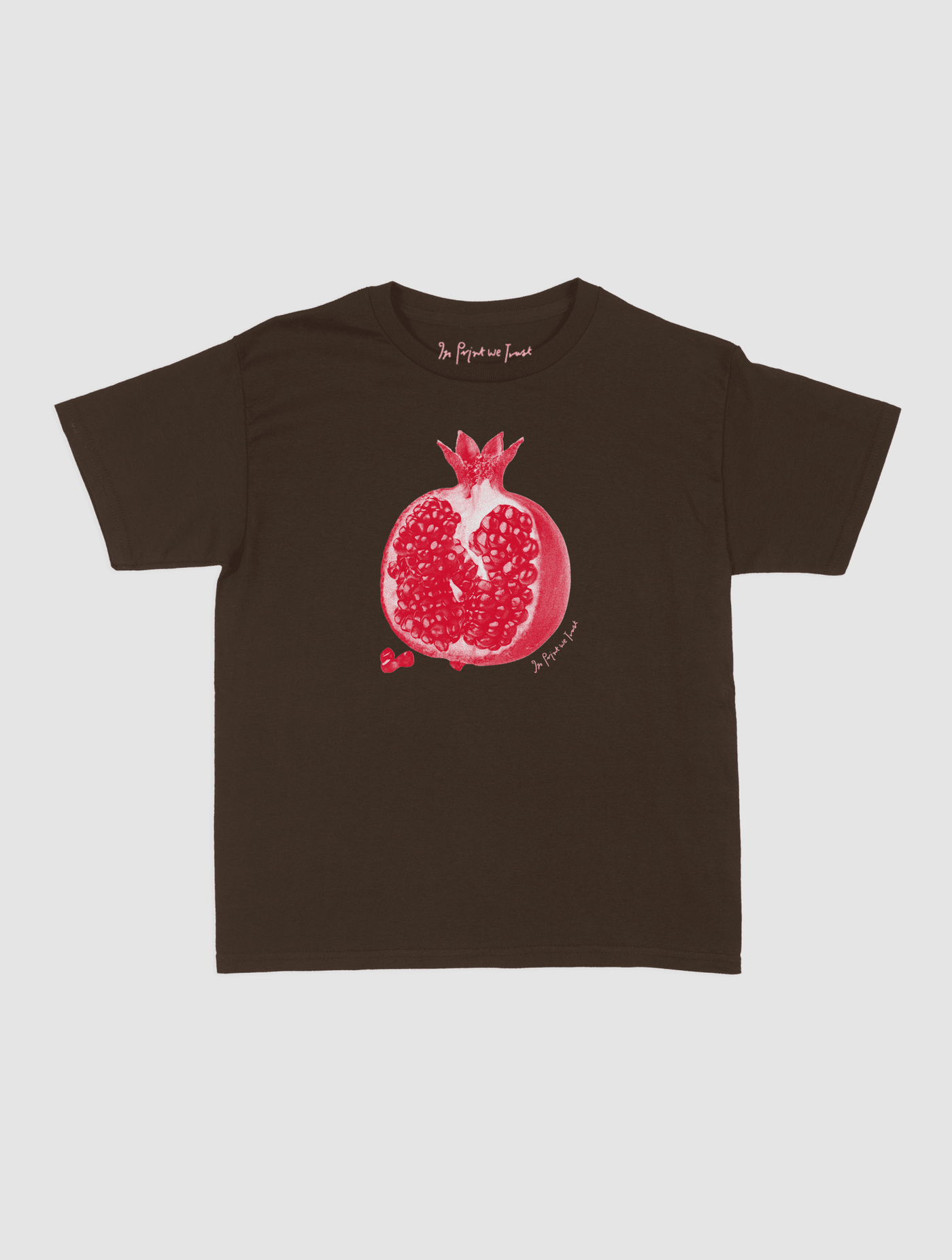 pomegranate baby tee - In Print We Trust