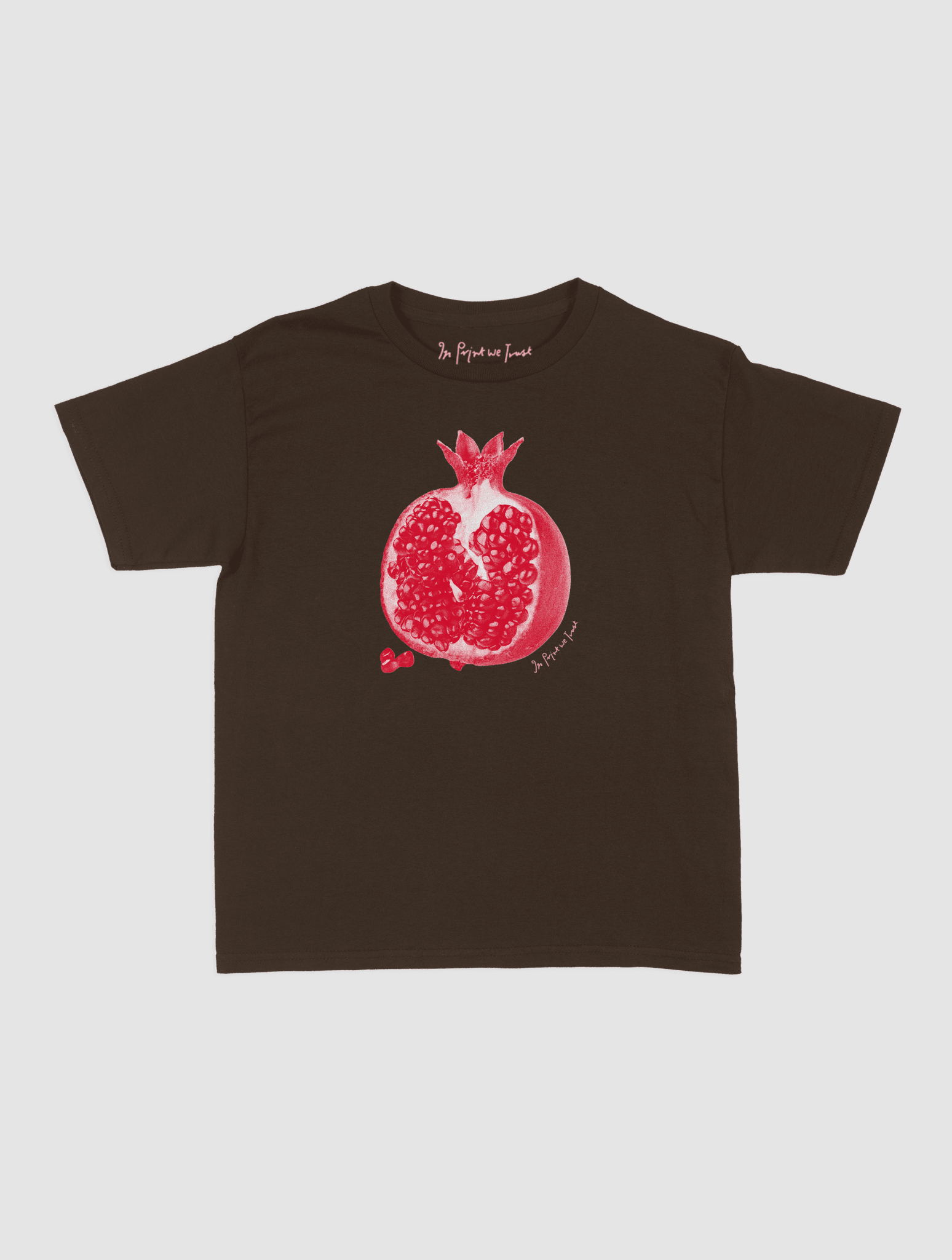 pomegranate baby tee - In Print We Trust