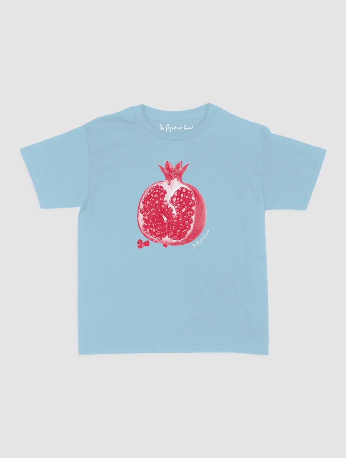 pomegranate baby tee - In Print We Trust
