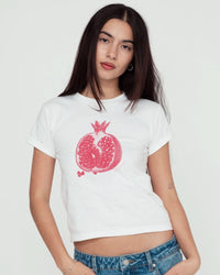 pomegranate baby tee - In Print We Trust