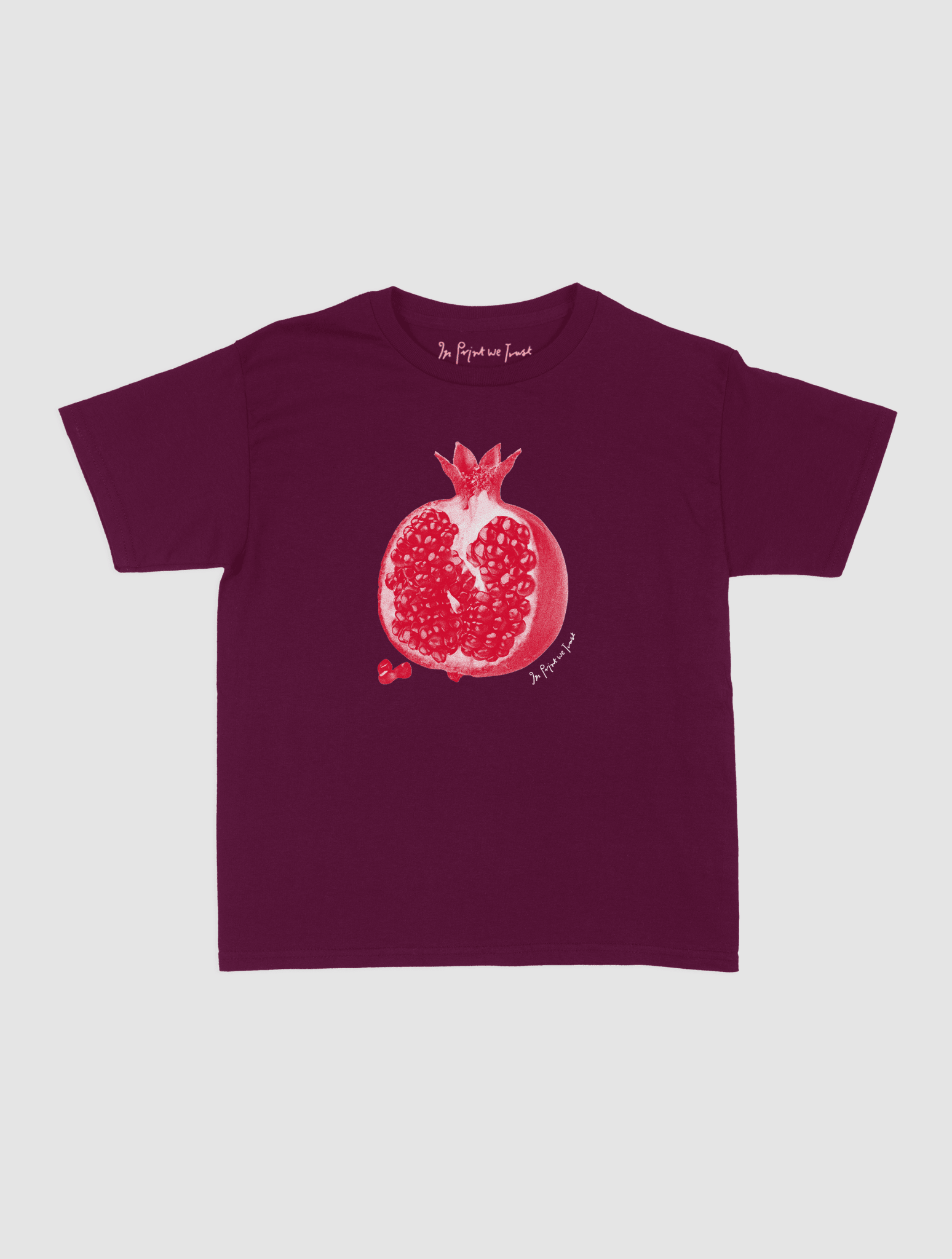pomegranate baby tee - In Print We Trust