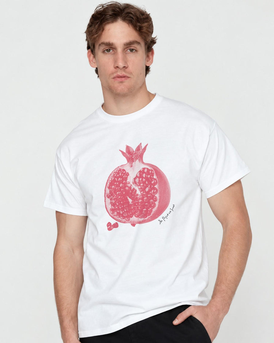 pomegranate classic tee - In Print We Trust