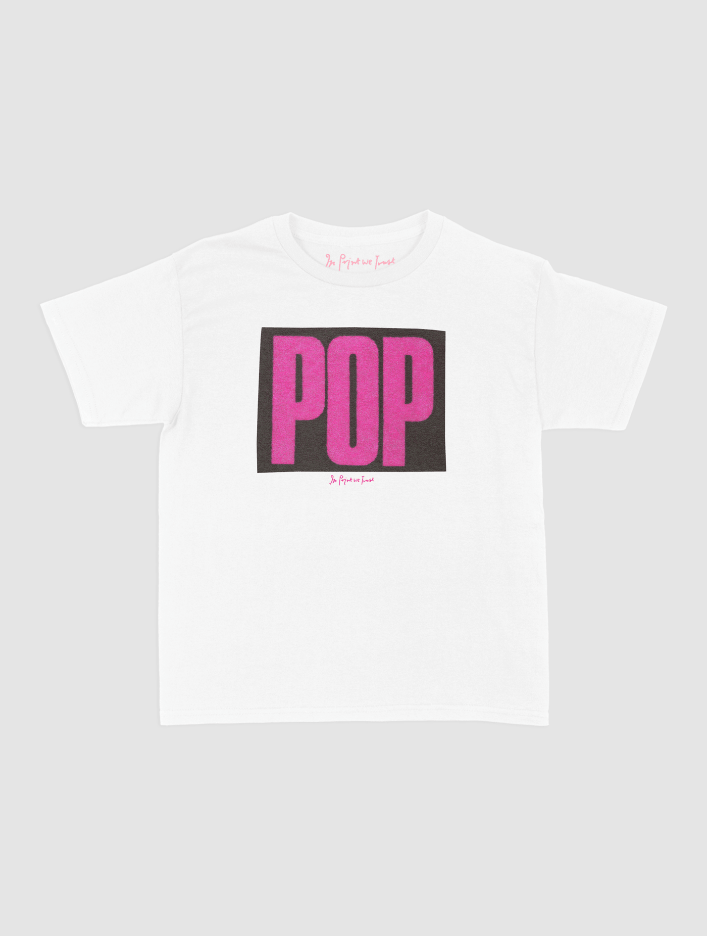 POP baby tee - In Print We Trust