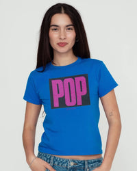 POP baby tee - In Print We Trust