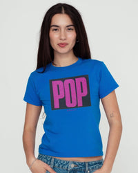 POP baby tee - In Print We Trust